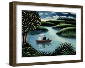 Rendez-vous-Jerzy Marek-Framed Giclee Print