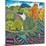 Rendezvous, 2010 (Acrylics on Paper)-Lisa Graa Jensen-Mounted Giclee Print