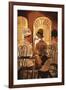 Rendezvous au Bistro-Trish Biddle-Framed Giclee Print