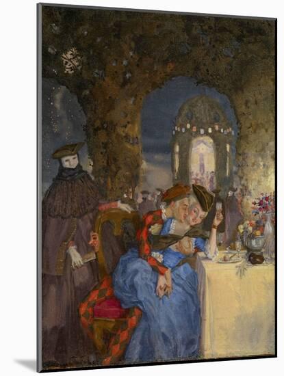 Rendezvous, C. 1918-Konstantin Andreyevich Somov-Mounted Giclee Print