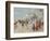 Rendezvous near the Grand Palais, Paris-Carlos Alonso Perez-Framed Giclee Print