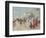 Rendezvous near the Grand Palais, Paris-Carlos Alonso Perez-Framed Giclee Print