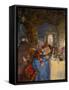 Rendezvous-Konstantin Andreyevich Somov-Framed Stretched Canvas