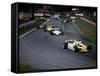 Rene Arnoux in the British Grand Prix, Brands Hatch, 1980-null-Framed Stretched Canvas