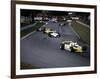 Rene Arnoux in the British Grand Prix, Brands Hatch, 1980-null-Framed Photographic Print