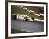 Rene Arnoux Racing a Renault Re20, British Grand Prix, Brands Hatch, 1980-null-Framed Photographic Print