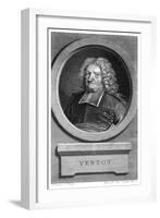 Rene Aubert Vertot-T Delyon-Framed Art Print