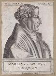 Martin Bucer (1491-1551) at the Age of 53-Rene Boyvin-Stretched Canvas