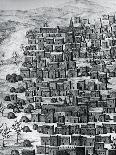 View of Part of the Town of Timbuktu from a Hill, Illustration from 'Journal D'un Voyage a Tombouct-Rene Caillie-Laminated Giclee Print