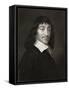 Rene Descartes (1596-1650) from 'The Gallery of Portraits', Published 1833-null-Framed Stretched Canvas