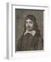 René Descartes (1596-1650), philosophe et mathématicien, savant français-null-Framed Giclee Print