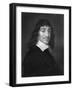 Rene Descartes, 17th Century French Philosopher and Mathematician-W Holl-Framed Giclee Print