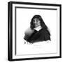 Rene Descartes, (c1820s)-Maurin-Framed Giclee Print