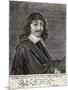 Rene Descartes, French Mathematician and Philosopher-Frans Hals-Mounted Art Print