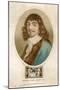 Rene Descartes French Mathematician and Philosopher-J. Chapman-Mounted Art Print