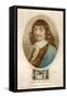 Rene Descartes French Mathematician and Philosopher-J. Chapman-Framed Stretched Canvas