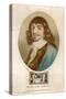 Rene Descartes French Mathematician and Philosopher-J. Chapman-Stretched Canvas