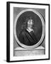 Rene Descartes, French Mathematician and Philosopher-Peter Schenk-Framed Art Print