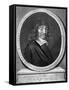 Rene Descartes, French Mathematician and Philosopher-Peter Schenk-Framed Stretched Canvas