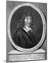 Rene Descartes, French Mathematician and Philosopher-Peter Schenk-Mounted Art Print