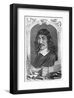 Rene Descartes, French Mathematician-Science Photo Library-Framed Photographic Print