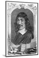 Rene Descartes, French Mathematician-Science Photo Library-Mounted Photographic Print