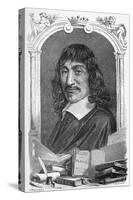 Rene Descartes, French Mathematician-Science Photo Library-Stretched Canvas