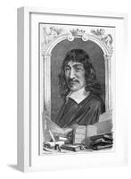 Rene Descartes, French Mathematician-Science Photo Library-Framed Photographic Print