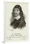 Rene Descartes, French Mathematician-null-Framed Photographic Print