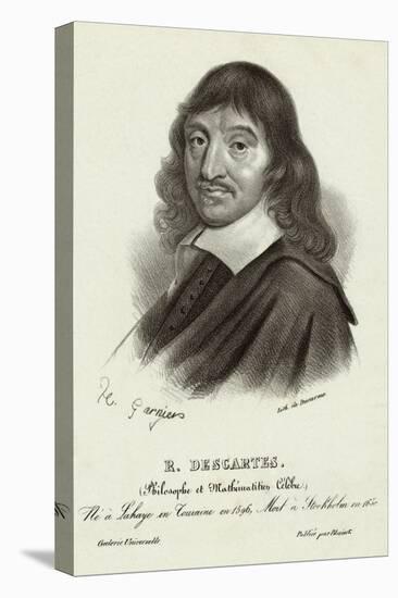 Rene Descartes, French Mathematician-null-Stretched Canvas