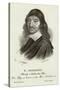 Rene Descartes, French Mathematician-null-Stretched Canvas