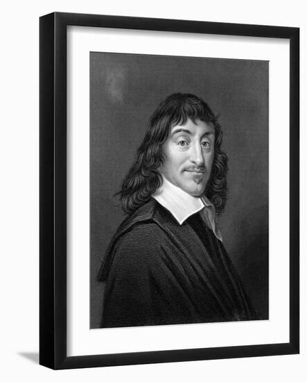 Rene Descartes, French Philosopher and Mathematician, 1835-Frans Hals-Framed Giclee Print