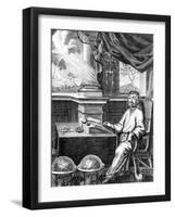 Rene Descartes, French Philosopher and Scientist, 1692-null-Framed Giclee Print