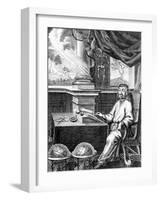 Rene Descartes, French Philosopher and Scientist, 1692-null-Framed Giclee Print