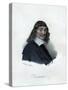 Rene Descartes, French Philosopher, Mathematician, and Scientist-Delpech-Stretched Canvas