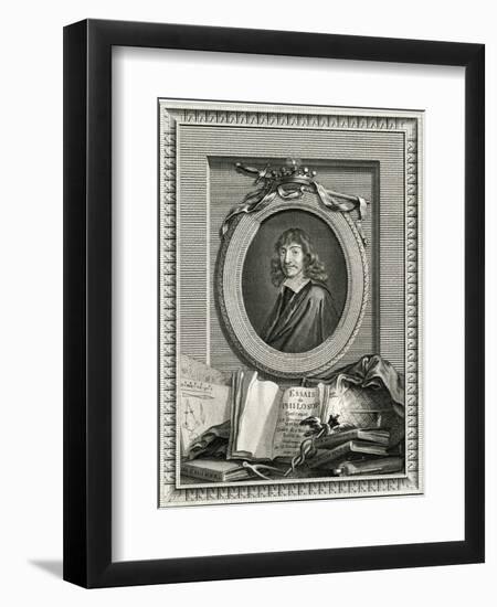 Rene Descartes-null-Framed Art Print