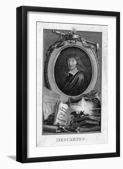 Rene Descartes-null-Framed Art Print