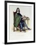 Rene Descartes-Claude Jacquand-Framed Giclee Print