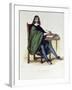 Rene Descartes-Claude Jacquand-Framed Giclee Print