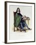 Rene Descartes-Claude Jacquand-Framed Giclee Print