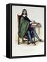 Rene Descartes-Claude Jacquand-Framed Stretched Canvas