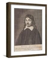 René Descartes-Cornelis the Elder Van Dalen-Framed Giclee Print