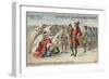 Rene Duguay-Trouin Accepting the Surrender of Tunisian Chiefs-null-Framed Giclee Print