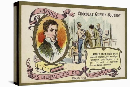 Rene Laennec, French Doctor and Inventor of the Stethoscope-null-Stretched Canvas