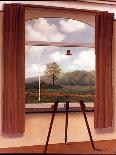Man's Fate-Rene Margritte-Framed Stretched Canvas