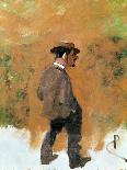 Henri de Toulouse-Lautrec Aged 19, 1883-Rene Princeteau-Framed Giclee Print