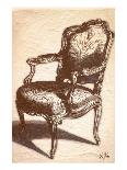 Louis XIV Chair-Rene Stein-Art Print