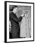 Rene, the Head Tailor, Hemming a Dress Jacket-John Phillips-Framed Photographic Print