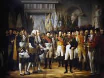 Napoleon I Receiving the Deputies of the Conservative Senate at the Royal Palace in Berlin-Rene Theodore Berthon-Laminated Giclee Print