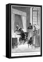 Rene Theophile Hyacinthe Laennec, French Physician Who Invented the Stethoscope, 1889-null-Framed Stretched Canvas